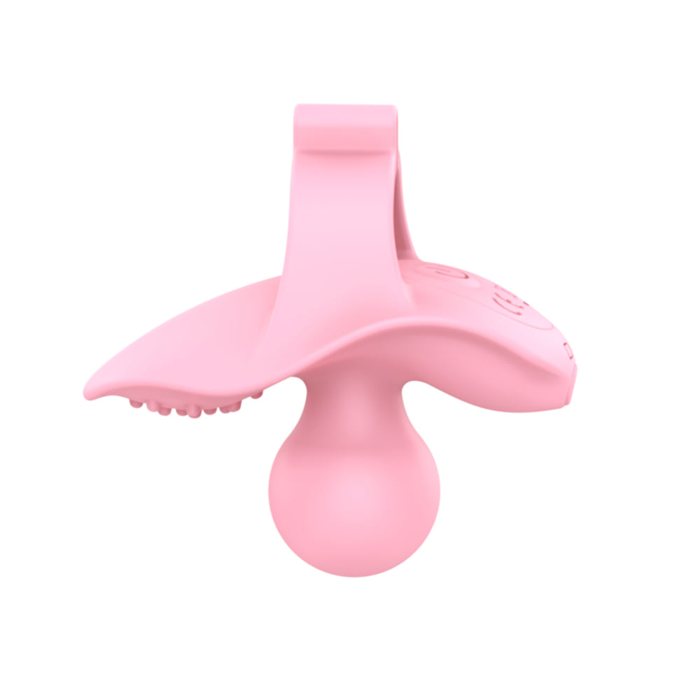 Dedeira Estimuladora em Silicone com Cerdas Massageadoras, 12 Modos de Vibração e Recarregável - Magic | 5,7 x 5,5 cm | Disponível em 2 Cores - 6