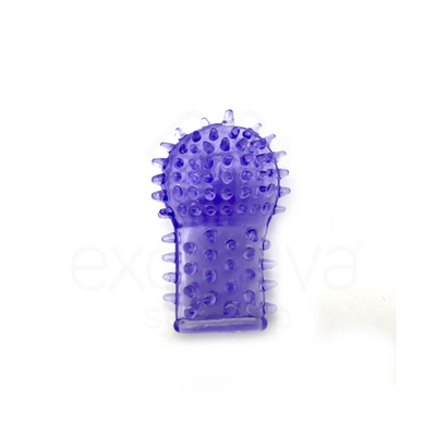 Foto 2 do produto Dedeira em Silicone Atóxico com Cerdas Massageadoras - Green Baby Capa | 6 x 3,8 cm | Disponível em 2 Cores