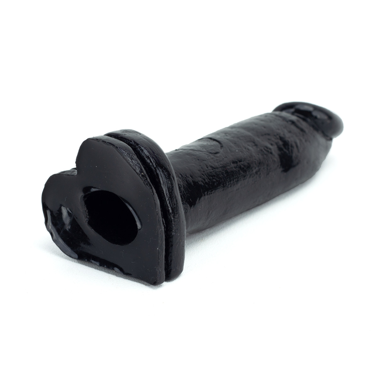 Dedeira em PVC em Formato de Pênis Realístico, Glande Definida e Base de Coração - InNamorata Dedo Sex | 9 x 1,9 cm | Disponível em 2 Cores - 5