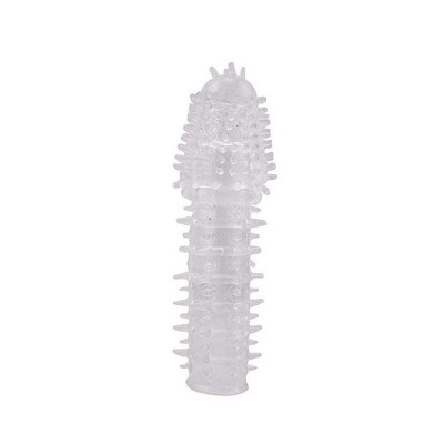 Foto 1 do produto Capa Peniana Extensora em TPE com Nódulos Massageadores - YouVibe Delay Enhance | 14,6 x 4 cm