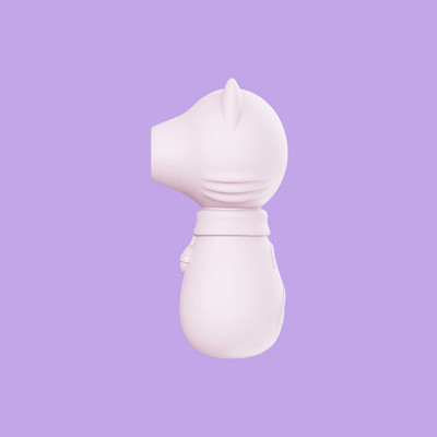 Foto 2 do produto Estimulador de Clitóris em Silicone com Formato de Raposinha e 7 Modos de Pulsação - Dibe Cutie Baby | 10,3 x 4,8 cm