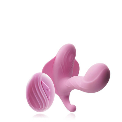 Vibrador Estimulador de Clitóris, Ponto G e Períneo com 8 Modos de Vibração, Auto Aquecimento e Controle Remoto Sem Fio - Dibe Yuedi | Disponível em 2 Cores