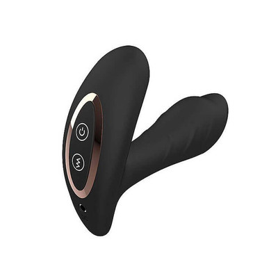 Foto 3 do produto Dibe - Massageador de Próstata e Períneo Recarregável com 7 Modos de Vibrações e Controle Remoto sem Fio - 12,7 x 3,5 cm