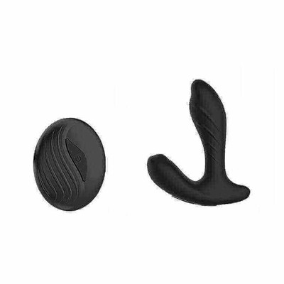 Foto 5 do produto Dibe - Massageador de Próstata e Períneo Recarregável com 7 Modos de Vibrações e Controle Remoto sem Fio - 12,7 x 3,5 cm