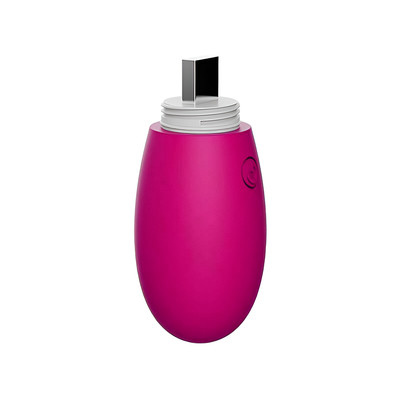 Foto 3 do produto Cápsula Massageadora de Clítoris Recarregável em Silicone com 7 Modos de Vibração e Controle sem Fio - Dibe Sex Massager Oink | 10 x 3,6 cm