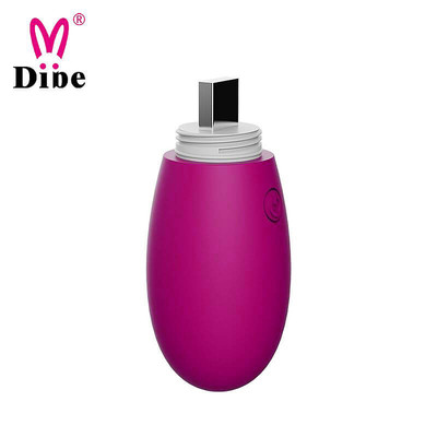 Foto 4 do produto Cápsula Massageadora de Clítoris Recarregável em Silicone com 7 Modos de Vibração e Controle sem Fio - Dibe Sex Massager | 10 x 3,6 cm