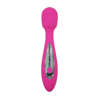 Vibrador Massageador em Silicone com 7 Modos de Vibração e Recarregável via USB - Dibe Sex Massager Harli | 22 x 4,2 cm