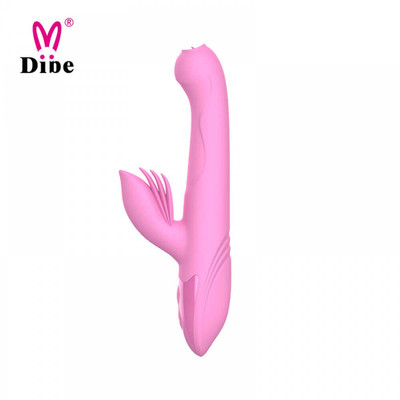 Foto 2 do produto Vibrador Estimulador de Ponto G e Clítoris com Movimentos Vai e Vem, Rotação, 7 Modos de Vibração e Função de Aquecimento - Dibe Sex Massager Aileen | 14,3 x 3,3 cm | Disponível em 2 Cores