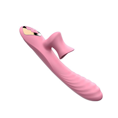 Foto 5 do produto Vibrador Estimulador de Ponto G e Clítoris com 7 Modos de Vibração, Função Aquecimento e Cerdas Rotativas - Dibe Sex Massager Sally | 13 x 3,7 cm