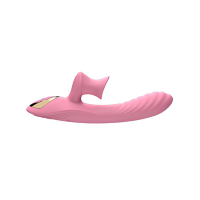 Foto 8 do produto Vibrador Estimulador de Ponto G e Clítoris com 7 Modos de Vibração, Função Aquecimento e Cerdas Rotativas - Dibe Sex Massager Sally | 13 x 3,7 cm