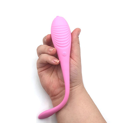 Foto 7 do produto Vibrador Estimulador de Clítoris Recarregável, Feito em Silicone com 7 Modos de Vibrações e Controle Remoto sem Fio - Dibe Sex Massager Alisa | 22,5 x 3,7 cm