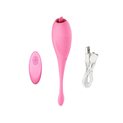 Foto 3 do produto Vibrador Estimulador de Clítoris Recarregável, Feito em Silicone com 7 Modos de Vibrações e Controle Remoto sem Fio - Dibe Sex Massager Alisa | 22,5 x 3,7 cm