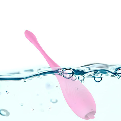 Foto 5 do produto Vibrador Estimulador de Clítoris Recarregável, Feito em Silicone com 7 Modos de Vibrações e Controle Remoto sem Fio - Dibe Sex Massager Alisa | 22,5 x 3,7 cm