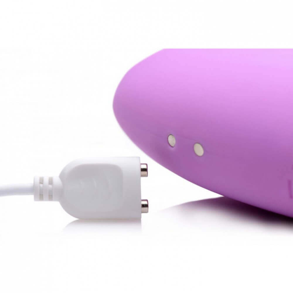 Vibrador Estimulador de Ponto G e Clítoris Recarregável em Silicone com Modo Aquecimento, 7 Modos de Vibração e Sucção - Dibe Sex Massager | 11 x 3,5 cm | Disponível em 2 Cores - 9