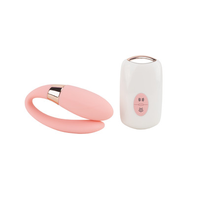 Vibrador para Casal Recarregável em Silicone com 7 Modos de Vibrações e Controle Remoto Sem Fio - Dibe | 8,4 x 3,1 cm | Disponível em 2 Cores