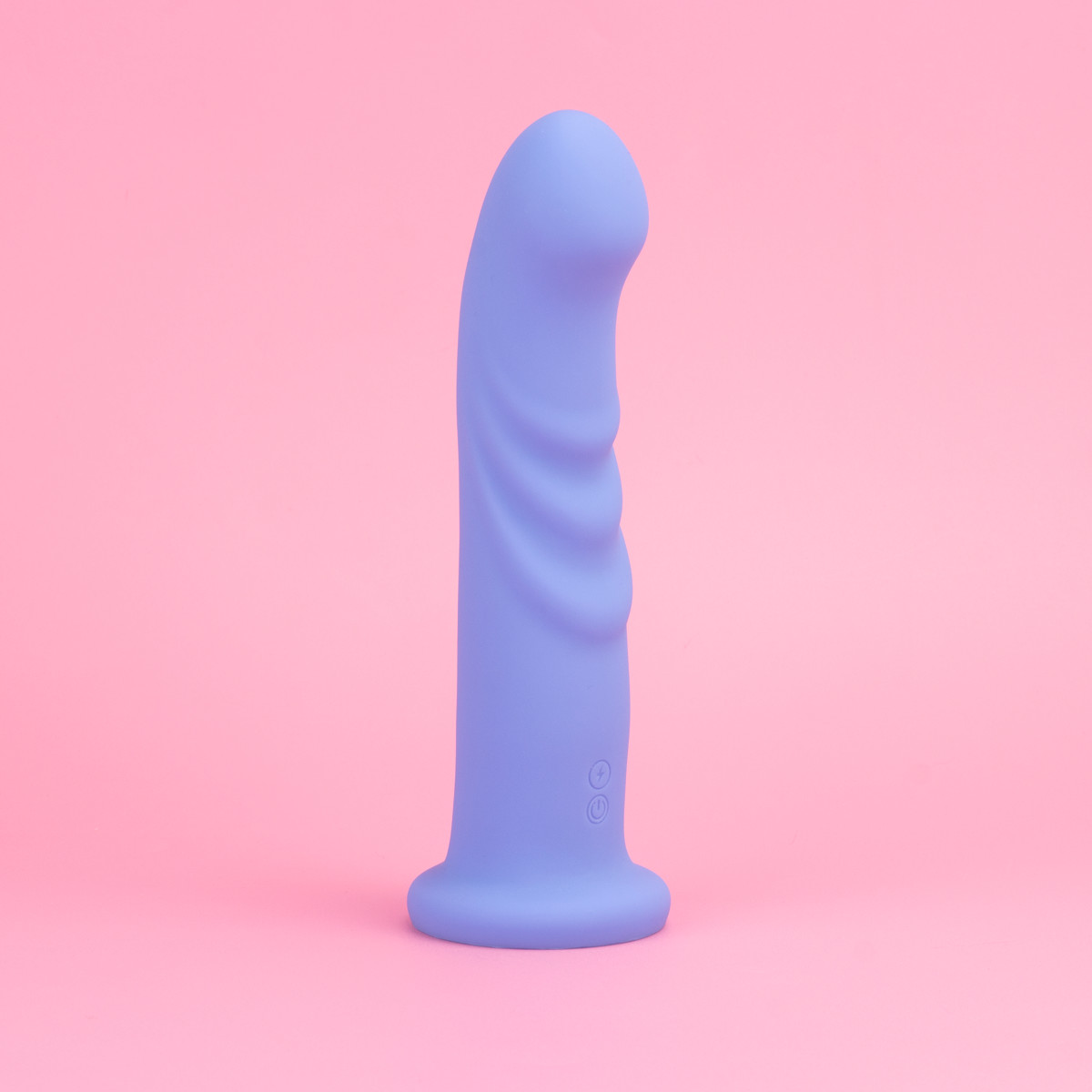 Dildo em Silicone Macio com Relevos, Ventosa, 10 Modos de Vibração, Rotação e Carregamento via Cabo USB - Exclusiva Ângelo - 2
