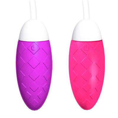 Cápsula Vibratória em Silicone Atóxico com 10 Modos de Vibração e Carregamento via USB - Man Nuo Dini Vibrating Egg | 8 x 3,2 cm | Disponível em 2 Cores