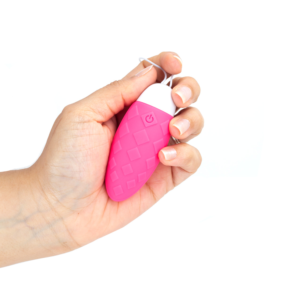 Cápsula Vibratória em Silicone Atóxico com 10 Modos de Vibração e Carregamento via USB - Man Nuo Dini Vibrating Egg | 8 x 3,2 cm | Disponível em 2 Cores - 8