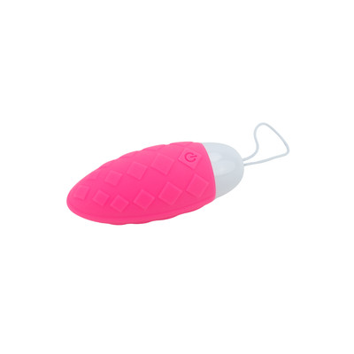 Foto 6 do produto Cápsula Vibratória em Silicone Atóxico com 10 Modos de Vibração e Carregamento via USB - Man Nuo Dini Vibrating Egg | 8 x 3,2 cm | Disponível em 2 Cores