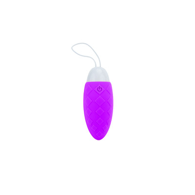 Foto 2 do produto Cápsula Vibratória em Silicone Atóxico com 10 Modos de Vibração e Carregamento via USB - Man Nuo Dini Vibrating Egg | 8 x 3,2 cm | Disponível em 2 Cores