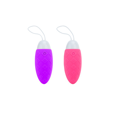 Cápsula Vibratória em Silicone Atóxico com 10 Modos de Vibração e Carregamento via USB - Man Nuo Dini Vibrating Egg | 8 x 3,2 cm | Disponível em 2 Cores