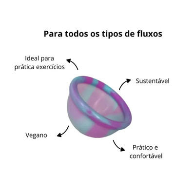Foto 5 do produto Disco Menstrual em Silicone - Lilicupmy | Disponível em 3 Tamanhos