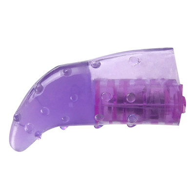 Foto 2 do produto Disposable Finger Fun - Dedeira com Cápsula Vibratória - 6 x 2 cm