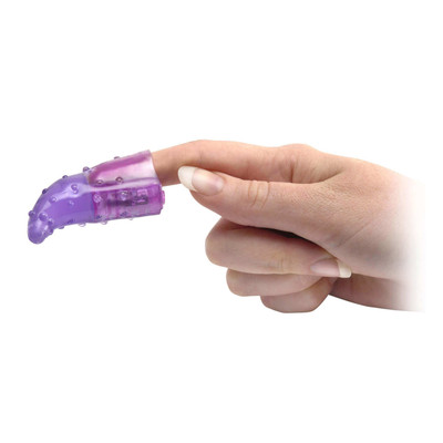 Disposable Finger Fun - Dedeira com Cápsula Vibratória - 6 x 2 cm