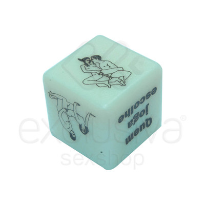 Foto 2 do produto Diversão ao Cubo - Jogo do Prazer que Brilha no Escuro - Contém 1 Dado