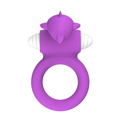 Foto 4 do produto Anel Peniano com Estimulador Clitoriano em Formato de Golfinho e Vibração Única - Dolphin Cock Ring | Disponível em 2 Cores