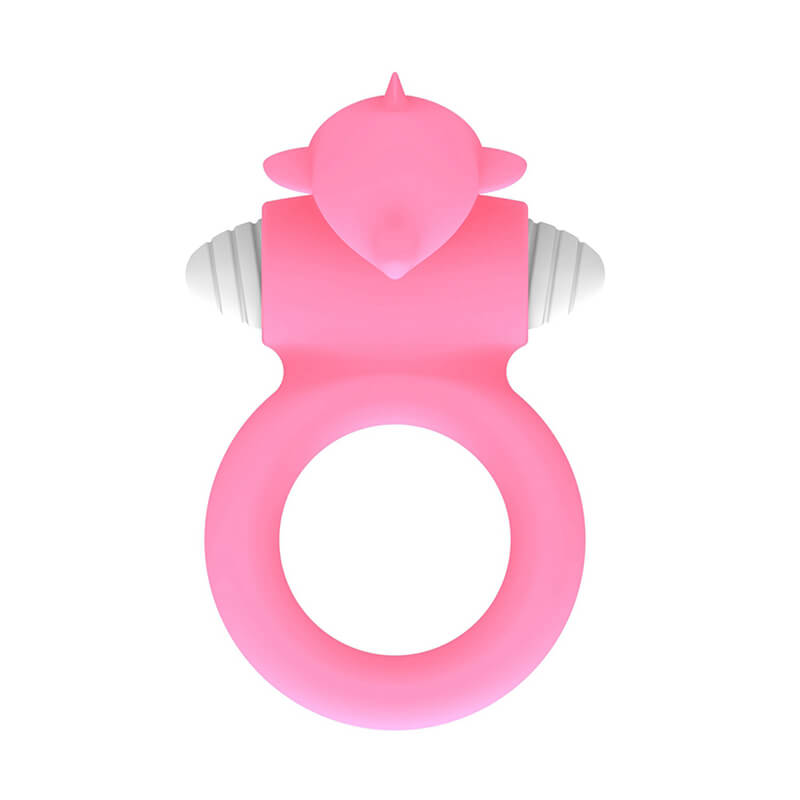 Anel Peniano com Estimulador Clitoriano em Formato de Golfinho e Vibração Única - Dolphin Cock Ring | Disponível em 2 Cores - 9