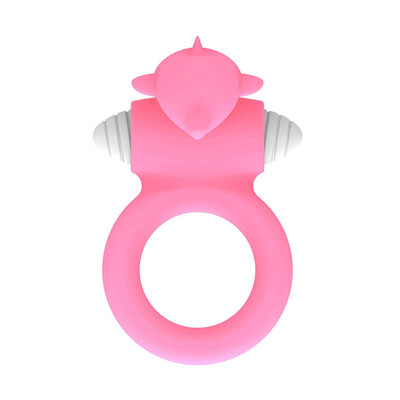 Foto 9 do produto Anel Peniano com Estimulador Clitoriano em Formato de Golfinho e Vibração Única - Dolphin Cock Ring | Disponível em 2 Cores