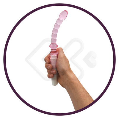Plug Anal em Jelly com Esferas Estimuladoras e Vibração Única - Dolphin Love - 12,2 x 2,6 cm