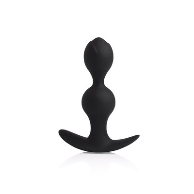 Foto 2 do produto Dom H3 - Plug Anal Two Beads Anatômico - 11,8 x 3,4 cm