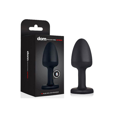 Plug Anal no Tamanho G om Peso Interno para a Técnica de Pompoarismo - Dom P5 | 10,2 x 4,6 cm