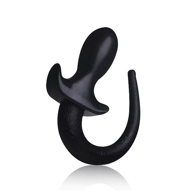 Dom P6 - Plug Anal Dog Tail - 8,9 x 4,5 cm - 2