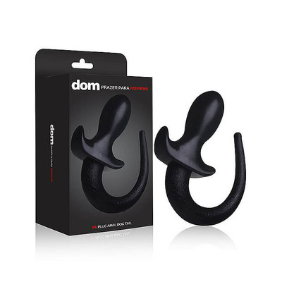 Foto 1 do produto Dom P6 - Plug Anal Dog Tail - 8,9 x 4,5 cm