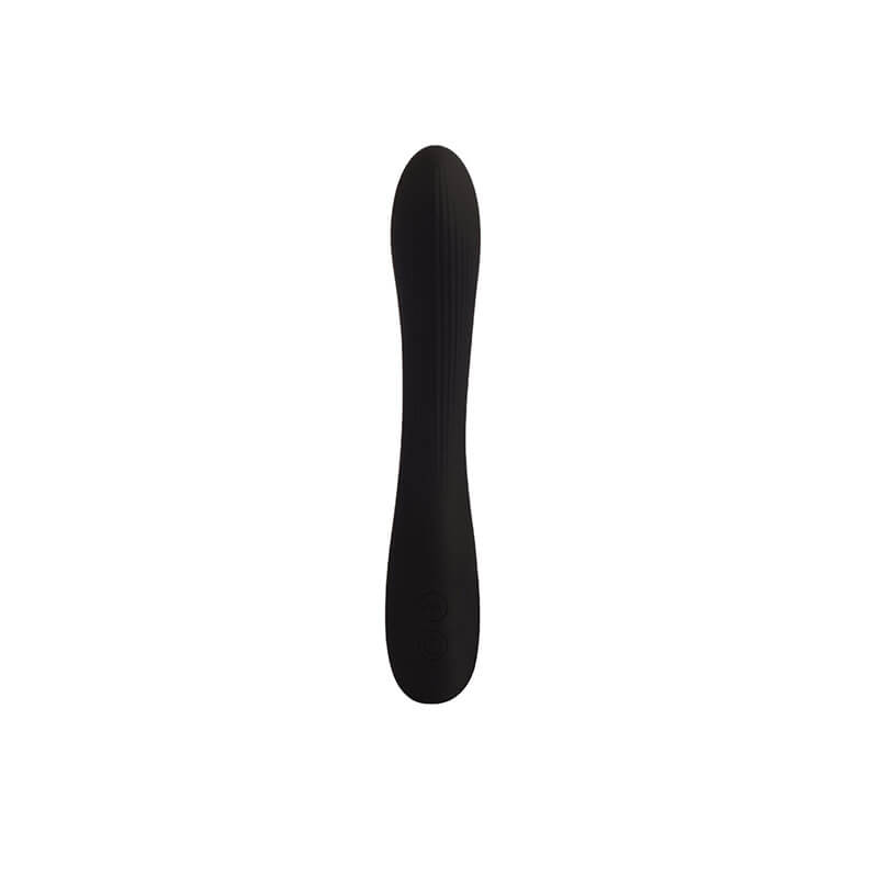 Vibrador Recarregável Estimulador de Ponto G e Clitóris com 7 Modos de Vibração e Duplo Motor - Dom V6 Magic Wand Vibes - 13 x 3,3 cm - 2