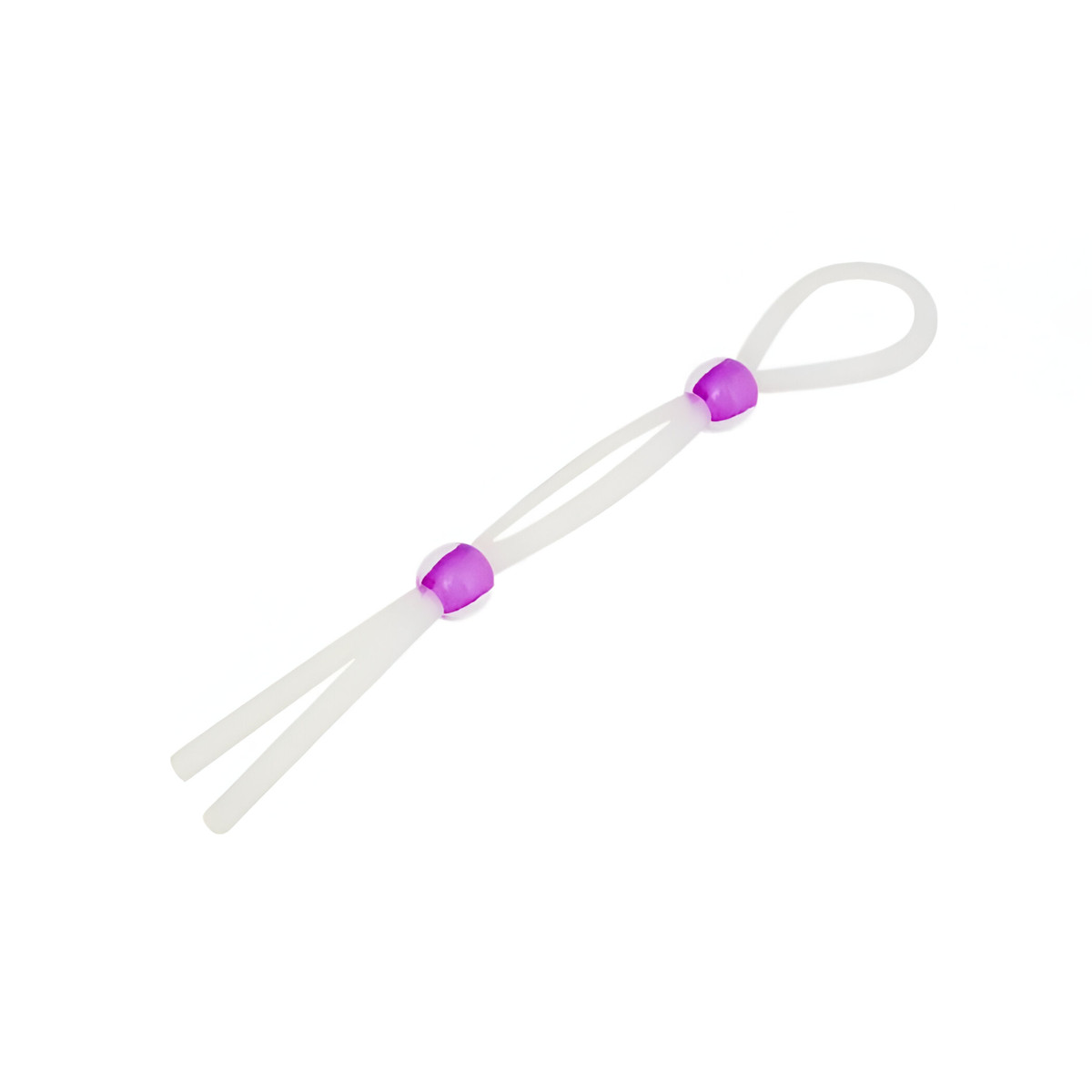 Anel Peniano em Silicone com Ajuste Duplo para Pênis e Escroto - Double Action Ring 7" - 2