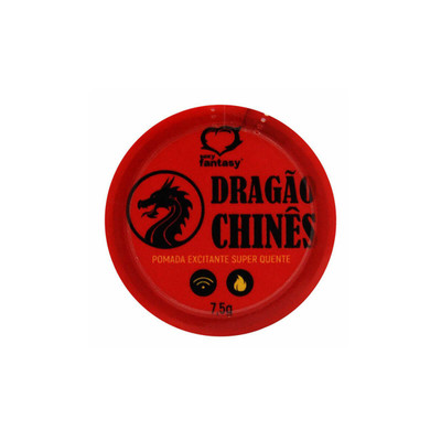Foto 2 do produto Creme Excitante com Sensação de Aquecimento - Pomada Chinesa Dragão Chinês - 3,5 g