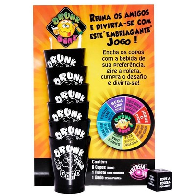 Drunk Game Desafio da Roleta - Diversão ao Cubo