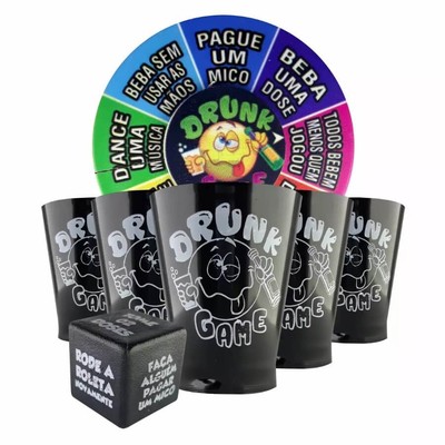 Foto 4 do produto Drunk Game Desafio da Roleta - Diversão ao Cubo