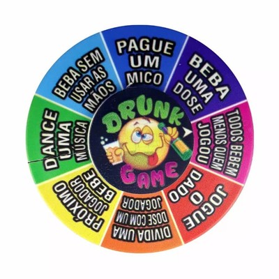 Foto 5 do produto Drunk Game Desafio da Roleta - Diversão ao Cubo
