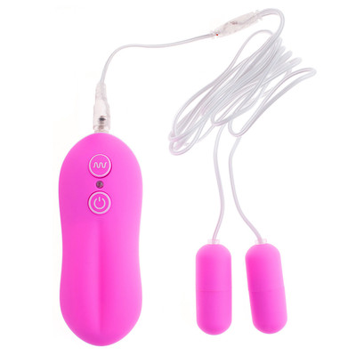 Foto 1 do produto Duas Cápsulas Vibratórias em Soft Touch com 10 Funções de Vibração - Dual Bullets Vibrator | Disponível em 2 Cores
