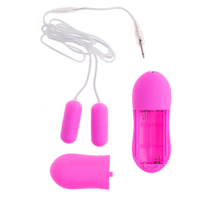 Foto 3 do produto Duas Cápsulas Vibratórias em Soft Touch com 10 Funções de Vibração - Dual Bullets Vibrator | Disponível em 2 Cores