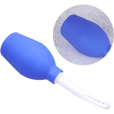Foto 3 do produto Ducha Higiênica Unissex para o Uso Anal em PVC e Aplicador com Jatos Laterais  - 310 ml