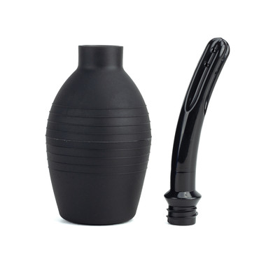 Foto 7 do produto Ducha Higiênica Unissex para o Uso Anal em PVC e Aplicador com Jatos Laterais - 310 ml | Disponível em 2 Cores