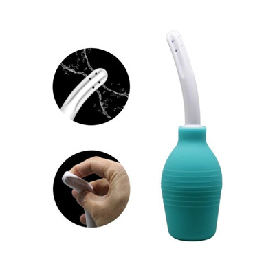 Foto 4 do produto Ducha Higiênica Unissex para o Uso Anal em PVC e Aplicador com Jatos Laterais - 310 ml | Pretty Love Mr Play | Disponível em 2 Cores