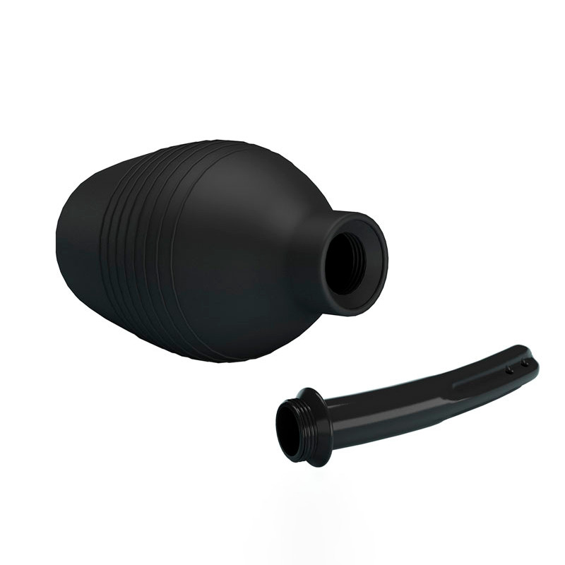 Ducha Higiênica Unissex para o Uso Anal em PVC e Aplicador com Jatos Laterais - 310 ml | Pretty Love Mr Play | Disponível em 2 Cores - 5