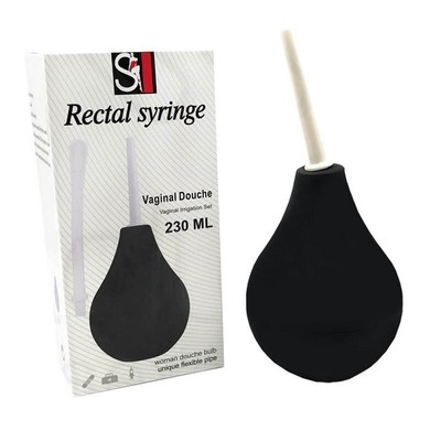 Ducha Higiênica Unissex para Uso Vaginal e Anal com Aplicador - Vaginal Douche | 230 ml | Disponível em 2 Cores